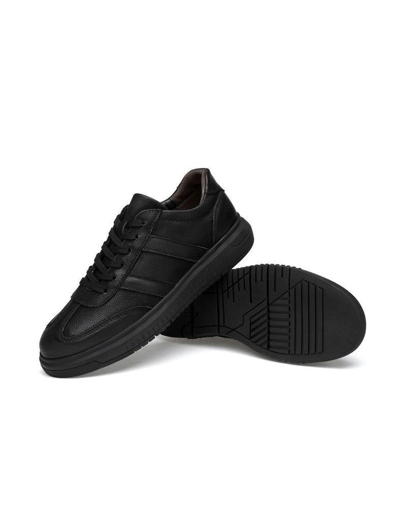 Leather Casual Shoes - Alfred [Black] - Alexandre León