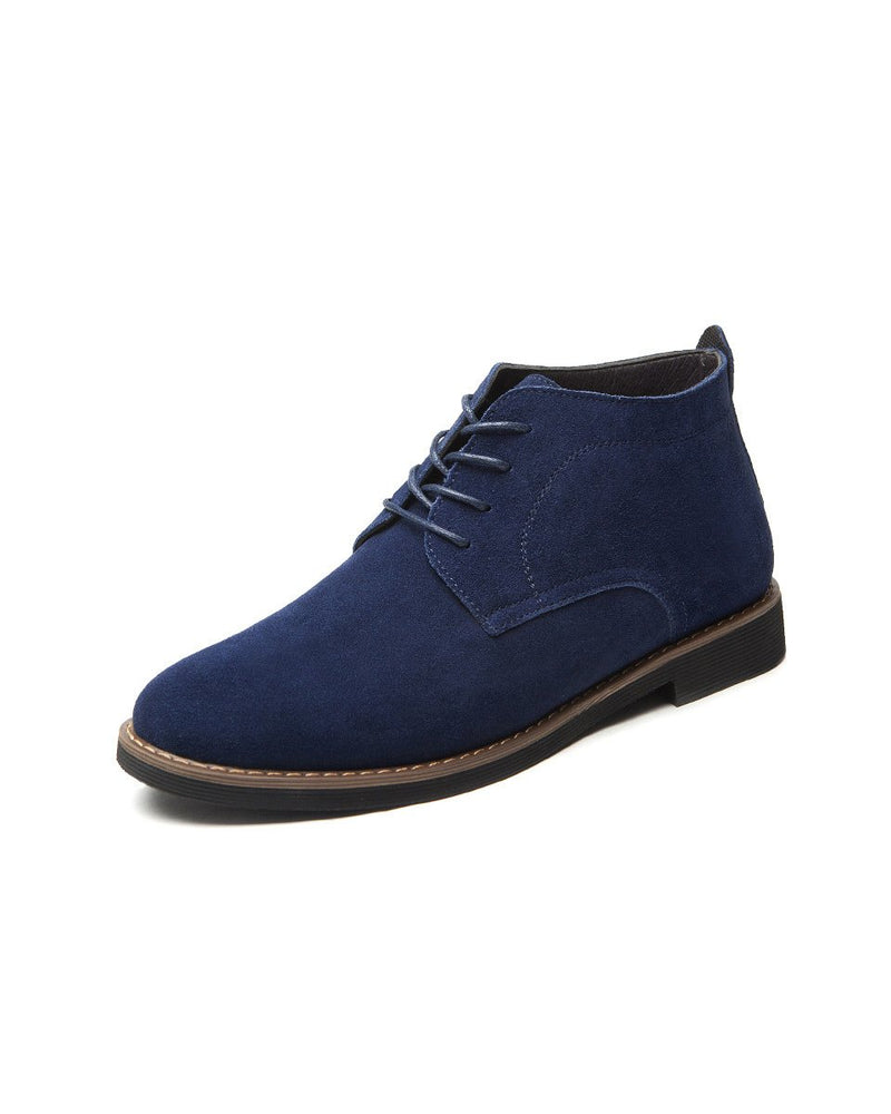 Leather Chukka Boots - William - Alexandre León | blue