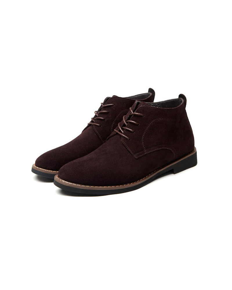 Leather Chukka Boots - William - Alexandre León | coffee-brown