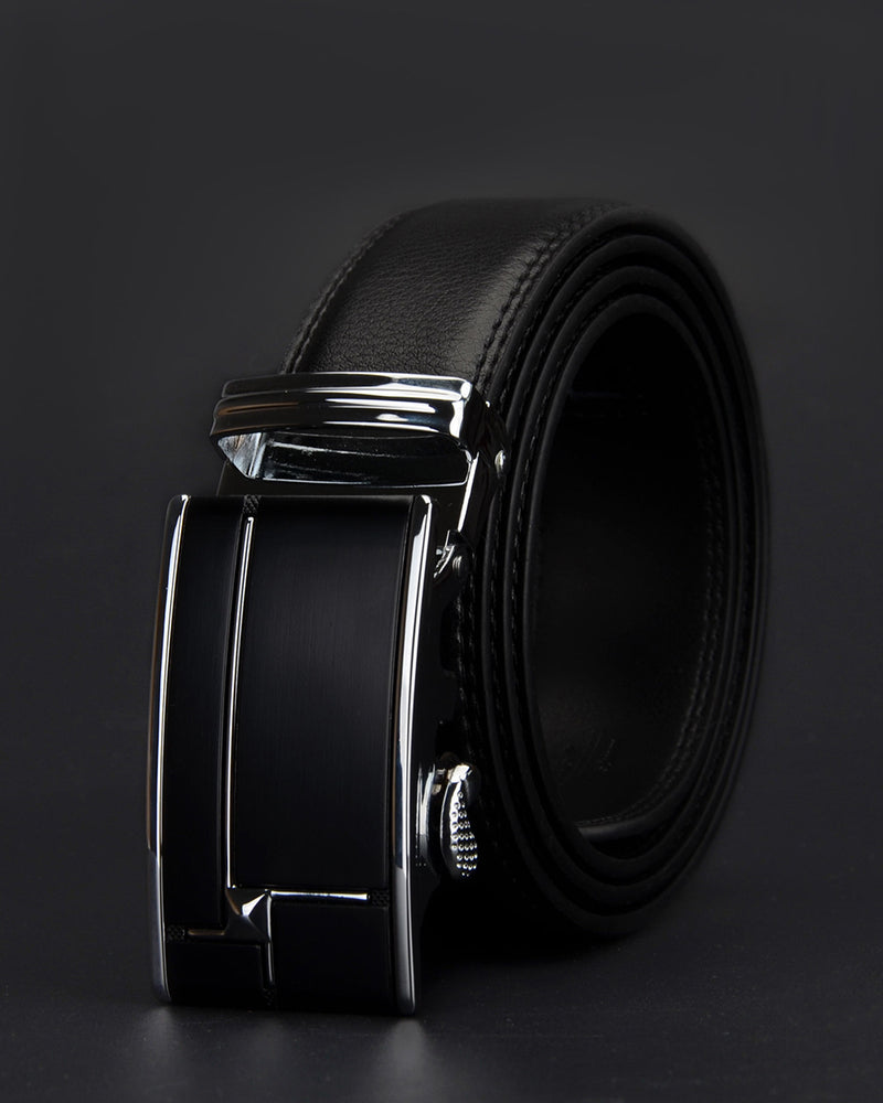 Leather Belt - Augustin [Black]