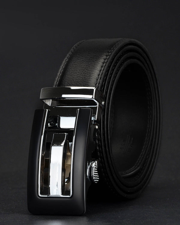 mens-Leather Belt - Clement - Alexandre León | black