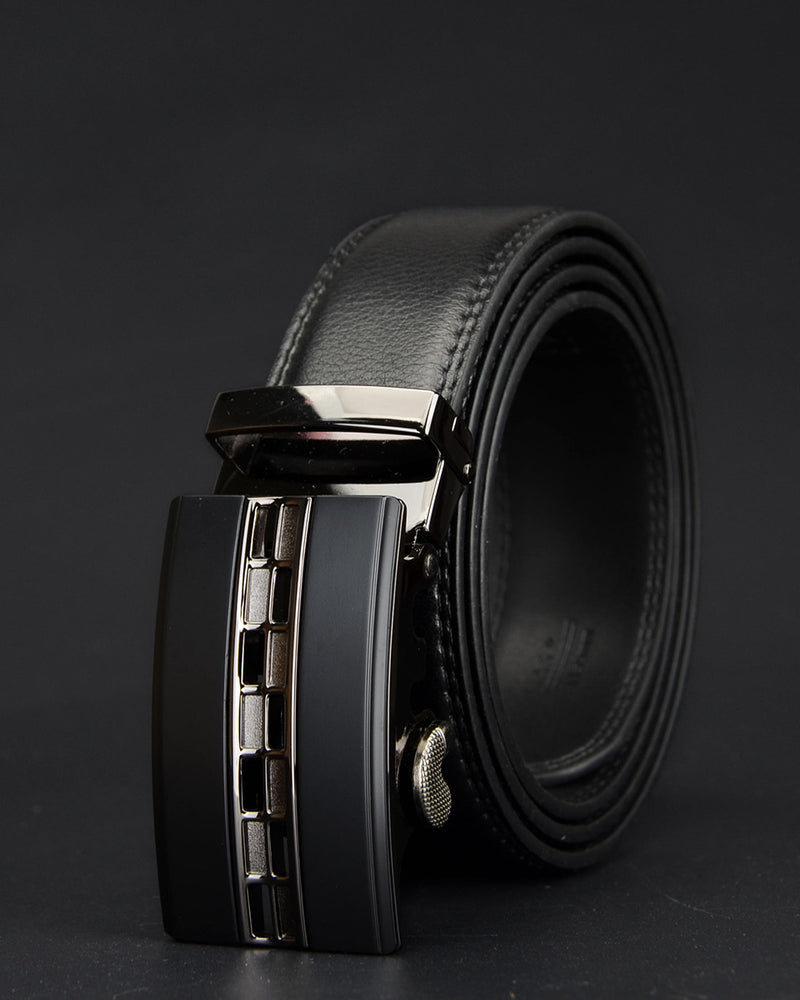 Leather Belt - Leon [Black]