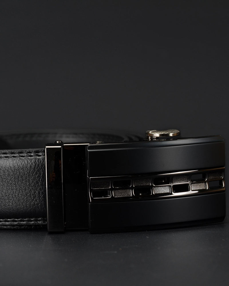 Leather Belt - Leon [Black]