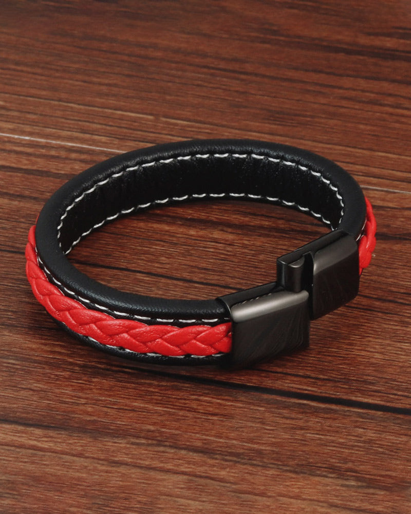 Leather Bracelets - Jack [Black]
