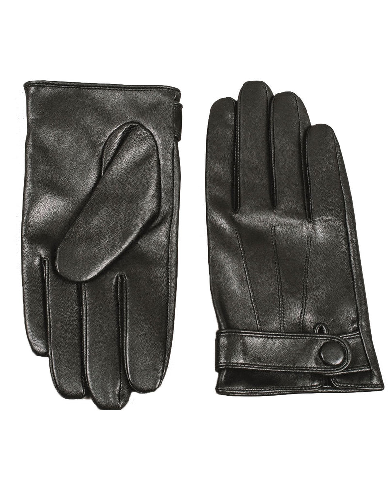 Leather Gloves - Charles - Alexandre León | black