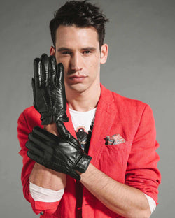 Leather Gloves - Joseph - Alexandre León | black