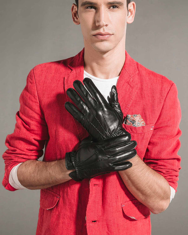 Leather Gloves - Joseph - Alexandre León | black