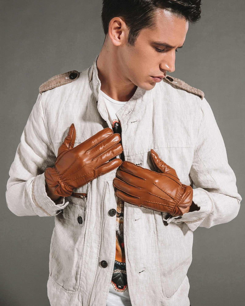 Leather Gloves - Joseph - Alexandre León | brown