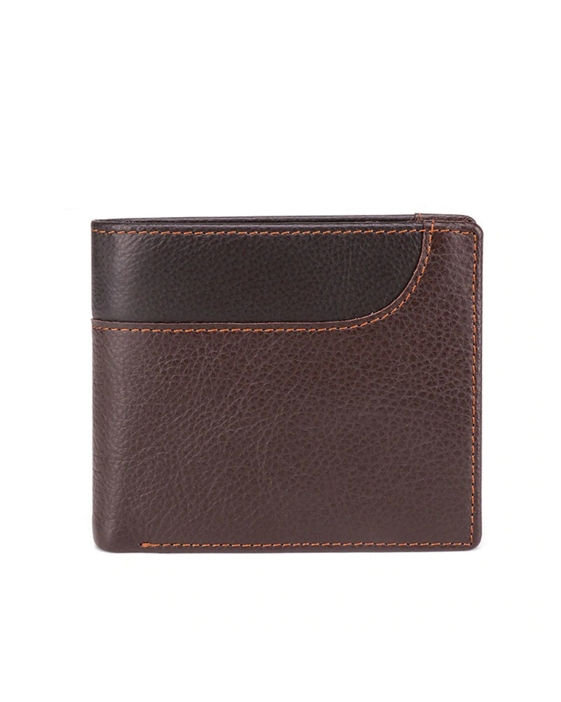 Leather Wallet - Jean [Coffee Brown]