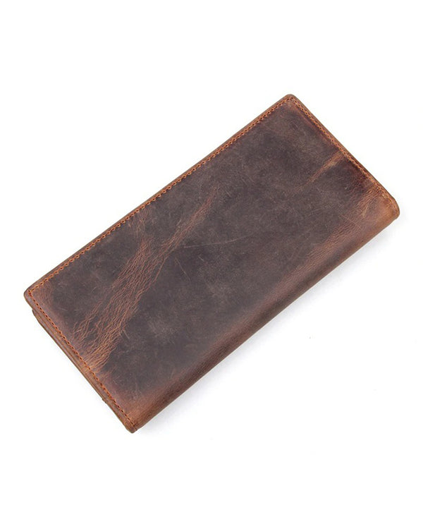 Leather Wallet - Lucien [Coffee Brown]