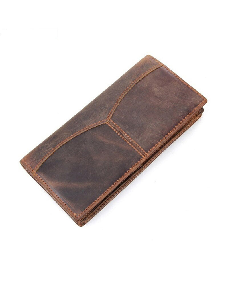 Leather Wallet - Lucien [Coffee Brown]