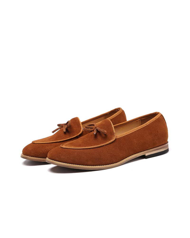 Leather Tassel Loafer Shoes - Roper - Alexandre León | brown